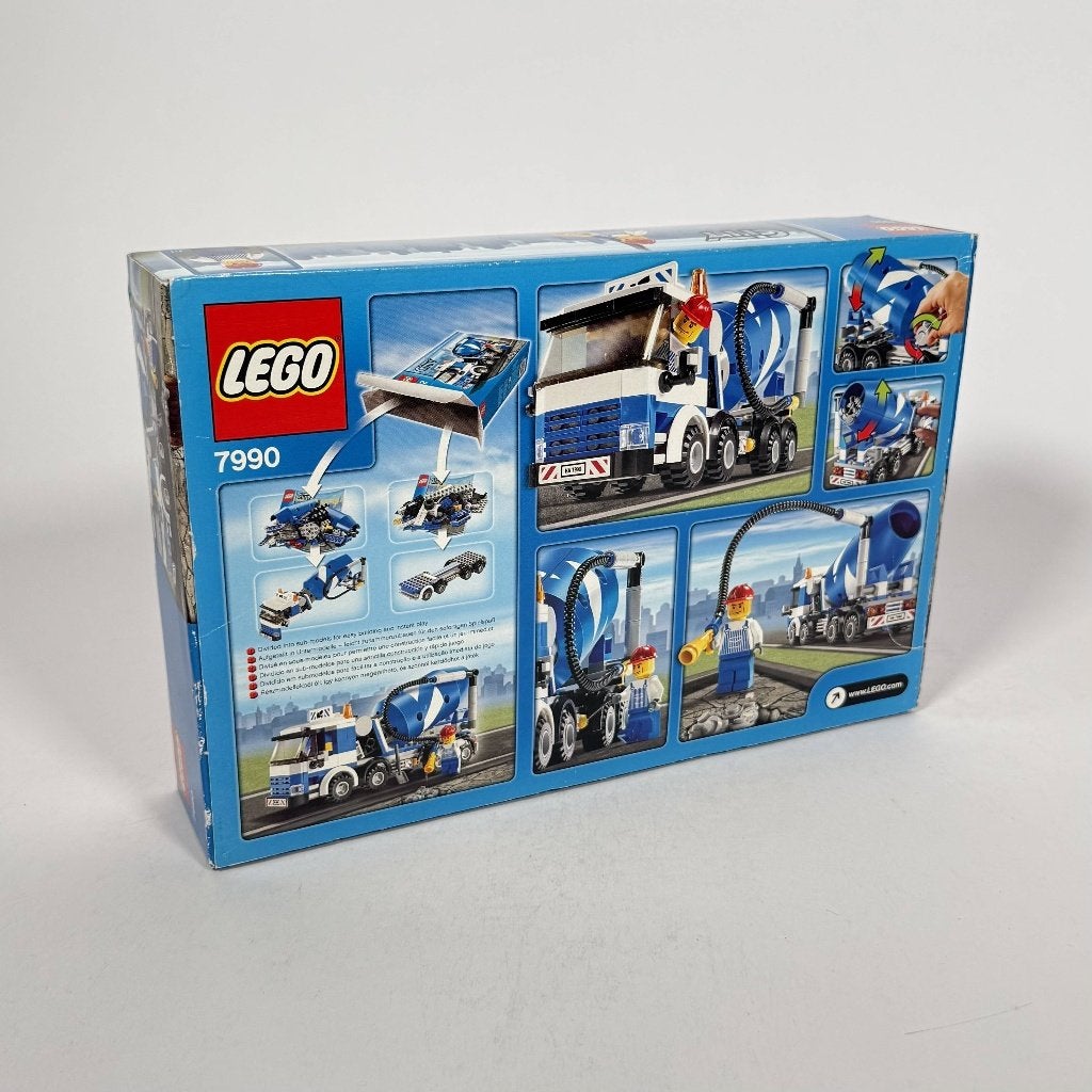 LEGO City 7990 Cement Mixer – Nieuw, City, Lego, Nieuw, Ophalen of Verzenden