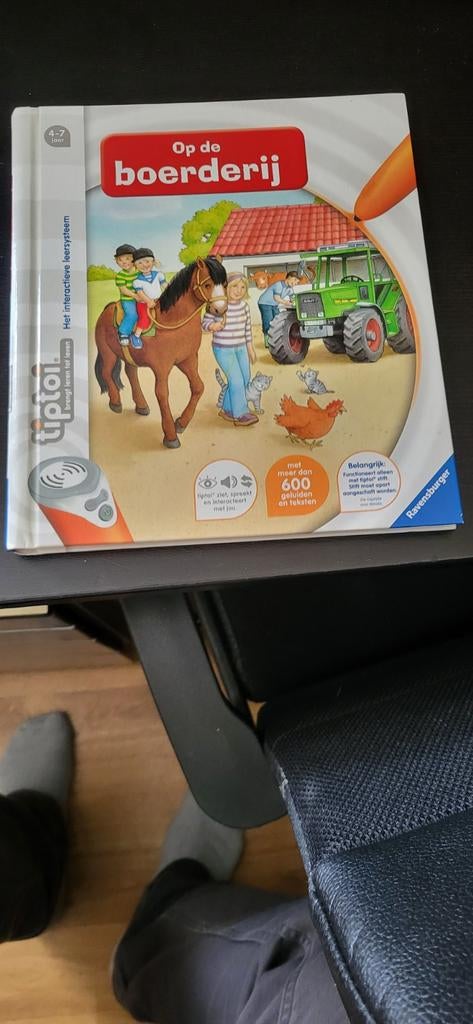 Tiptoi: Op de boerderij - Interactief Leersysteem, Boeken, Ophalen, Zo goed als nieuw, Ravensburger, Non-fictie