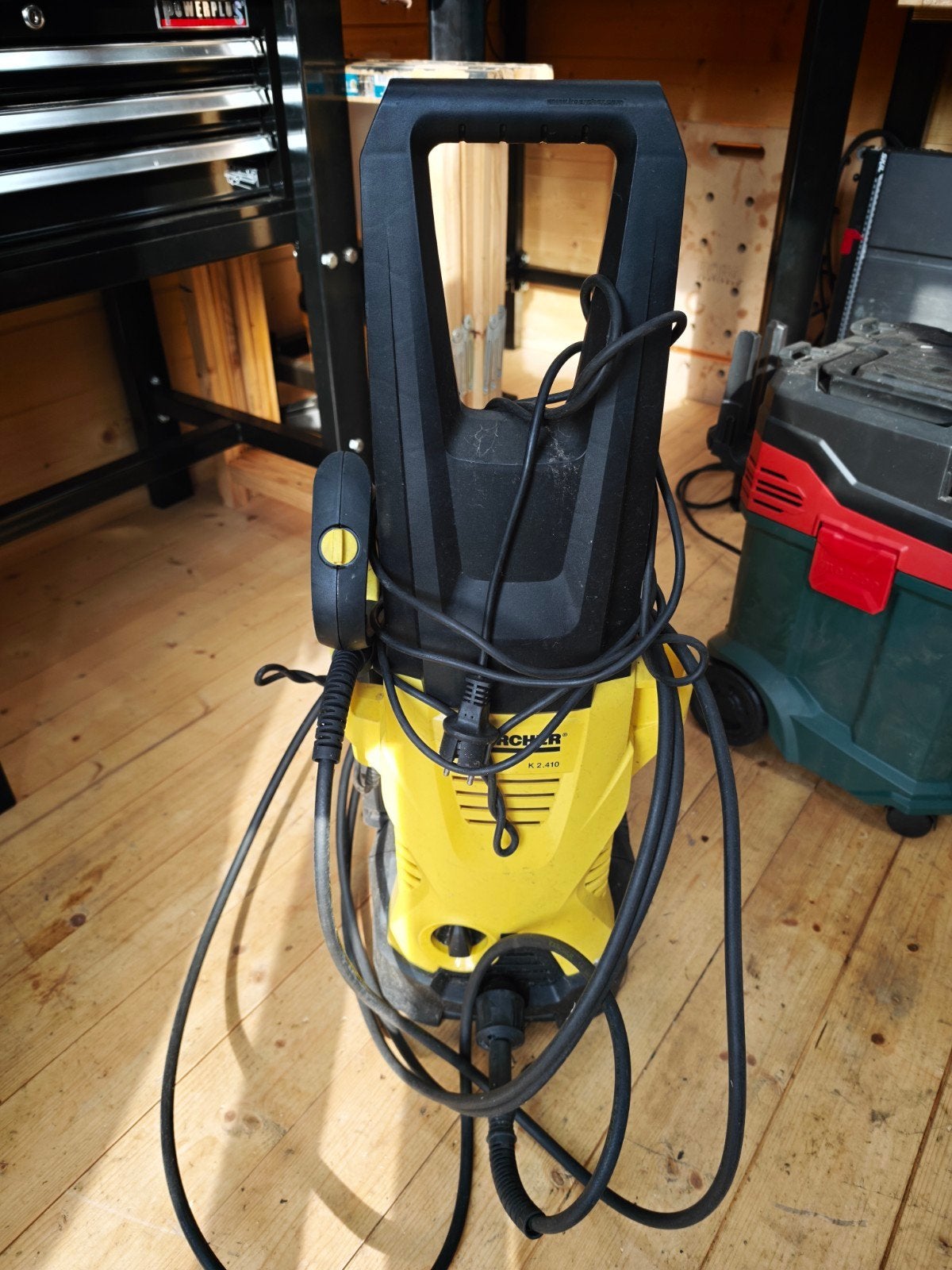karcher k2.410 hogedrukreiniger komt niet goed op druk, Ophalen, Gebruikt, Elektrisch