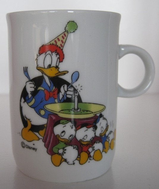 Walt Disney Donald Duck mok, Verzamelen, Ophalen of Verzenden, Donald Duck, Zo goed als nieuw, Servies