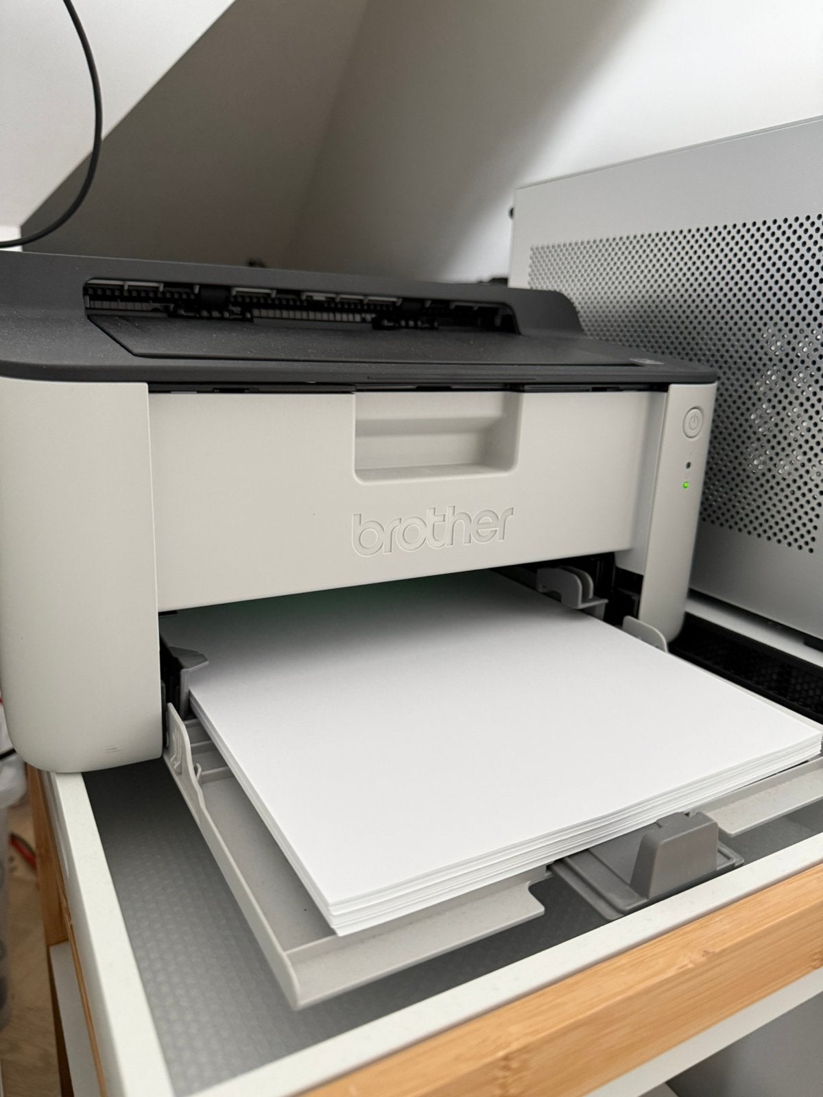 Brother HL 1110 laser zwart wit printer, Computers en Software, Ophalen of Verzenden, Zo goed als nieuw, Laserprinter, Printer
