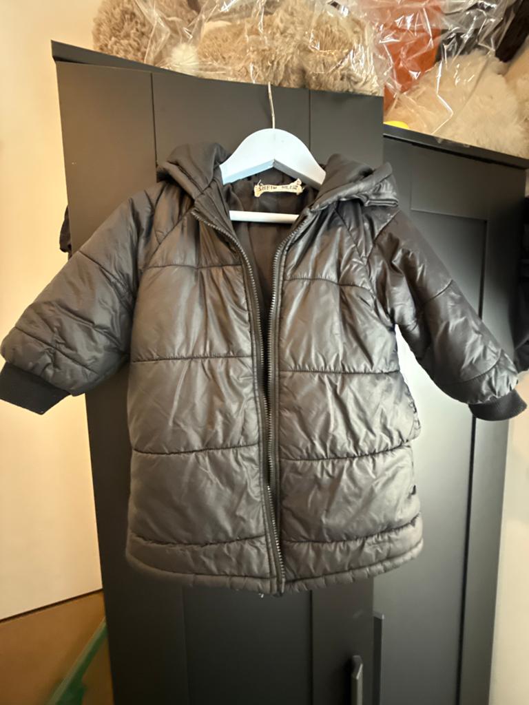 Winterjas voor jongen of meisje Shein 9-12 mnd, Ophalen of Verzenden