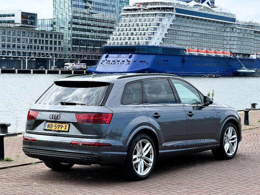 Audi Q7 3.0TDI 374pk E-tron Quattro Tiptronic Daytona S-Line, Auto's, Audi, Automaat, 2420 kg, Particulier, SUV of Terreinwagen