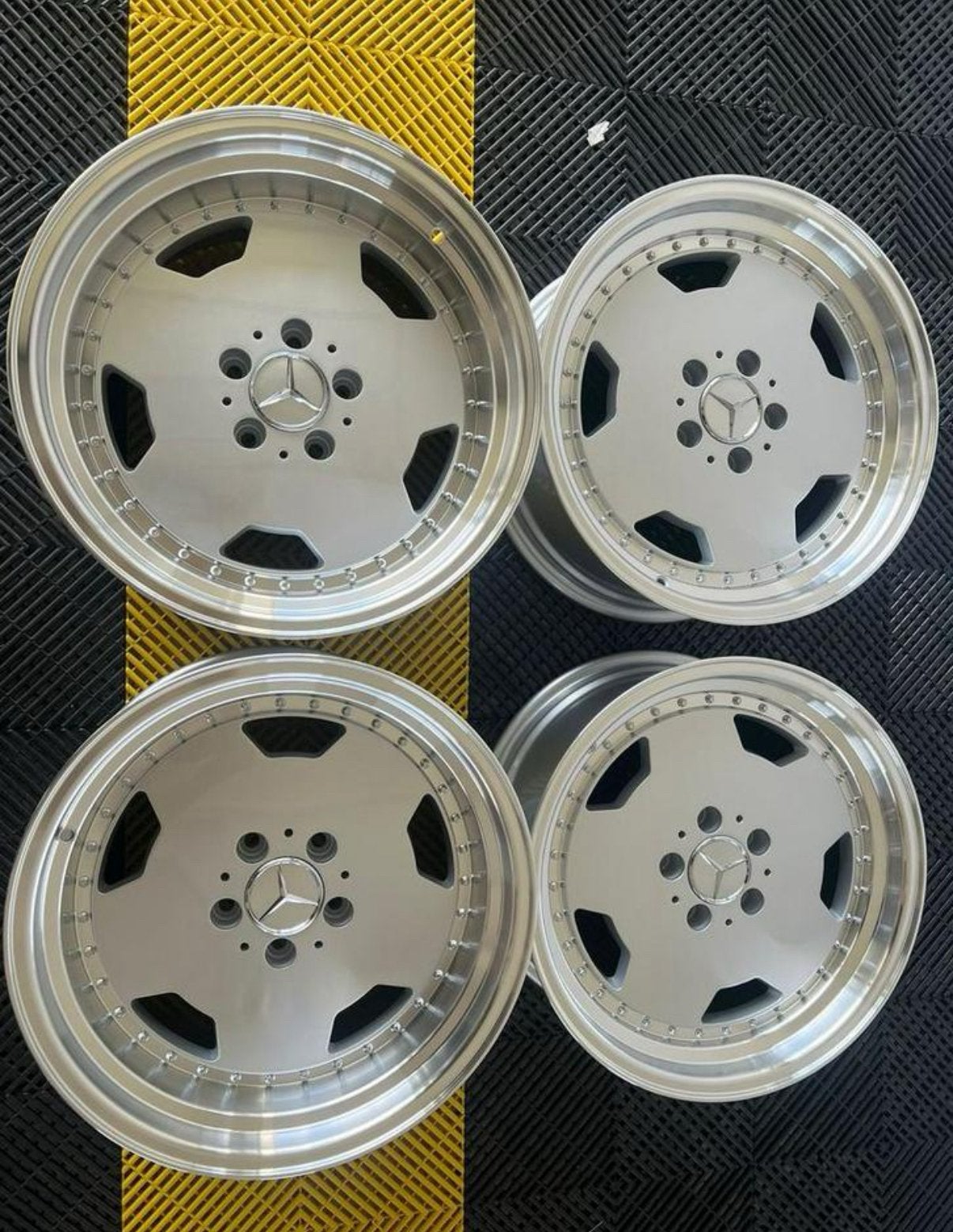 Monoblock AMG 18inch velgen SEC W124 W126 W202 W140 SLK SL, 18 inch, Velg(en), Nieuw, Ophalen of Verzenden