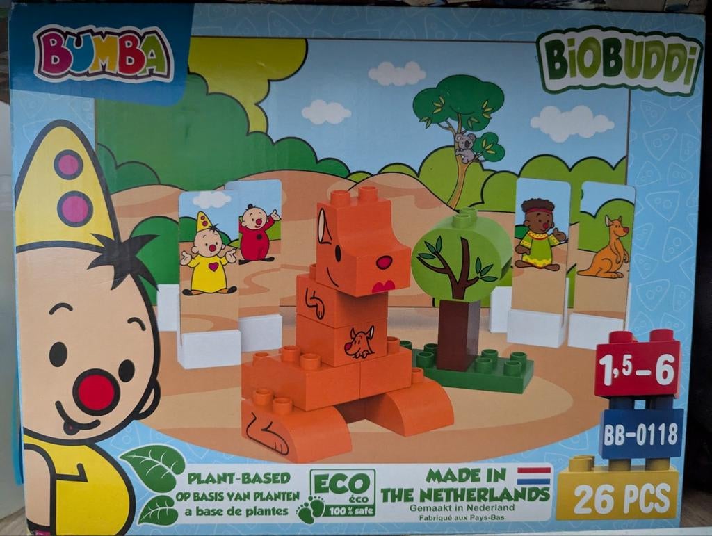 Bumba biobuddi speelgoed bouwblokken, Kinderen en Baby's, Speelgoed | Bouwstenen, Ophalen of Verzenden, Nieuw, Overige merken