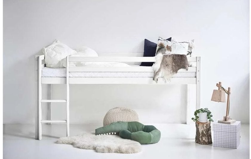 Peuterbed/ halfhoogslaper Hoppekids Eco Dream 160 x 70, Ophalen, Nieuw, 140 tot 160 cm, 70 tot 85 cm