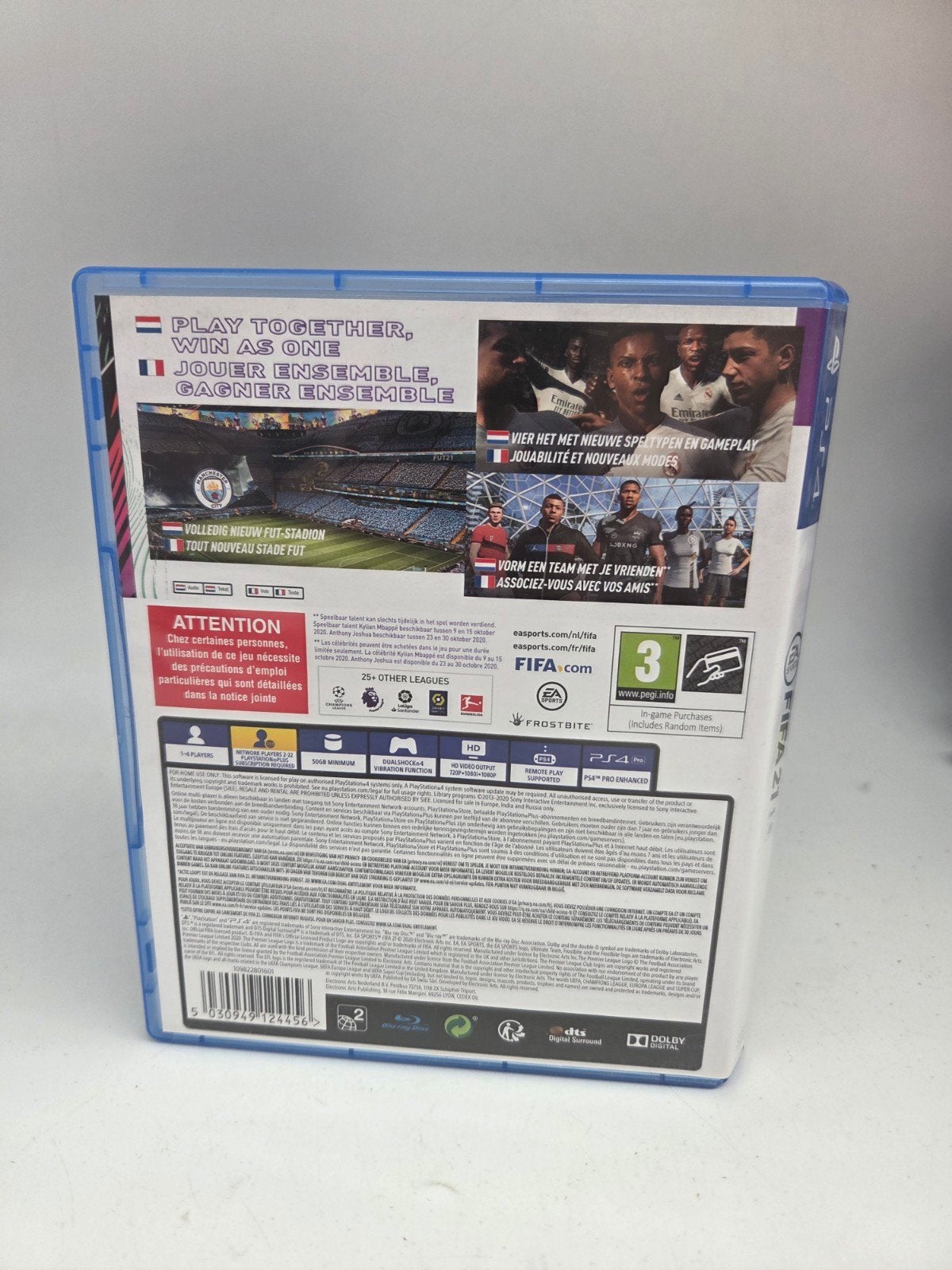 FIFA 21 PS4 - Voetbalgame met Kylian Mbappé, Electronic Arts, EA Swiss Sàrl, Place du Molard 8, 1204 Genève, Zwitserland, Ophalen of Verzenden