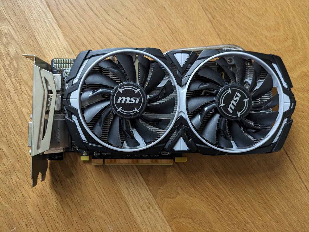Foto 2 van MSI Radeon RX 470 Armor 4G OC (4GB GDDR5), in originele doos