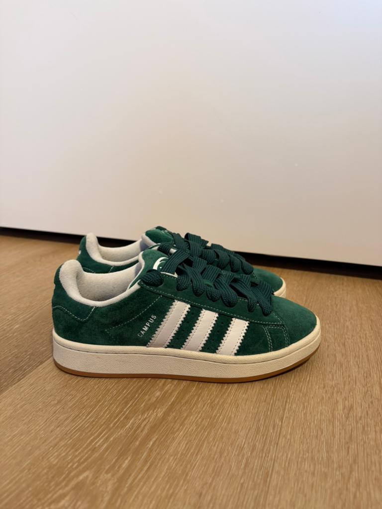 Adidas campus groen maat 38 2/3, Kleding | Dames, Ophalen of Verzenden, Groen, Sneakers of Gympen, Zo goed als nieuw