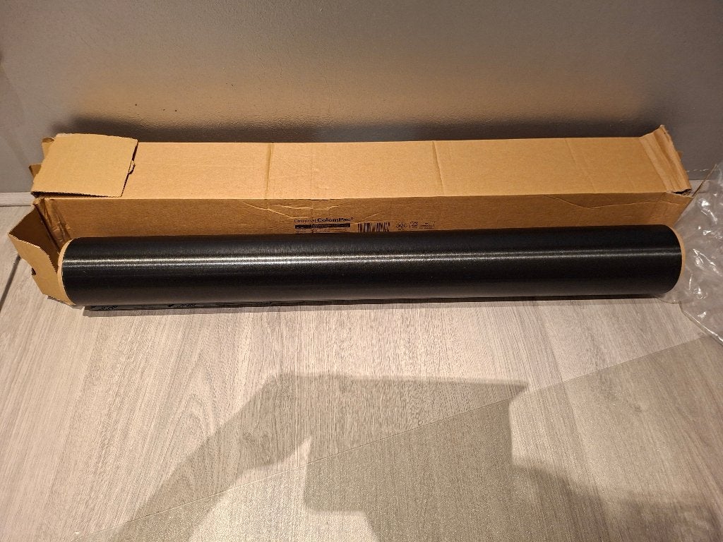 3M Carwrap folie Brushed black Metallic, Ophalen