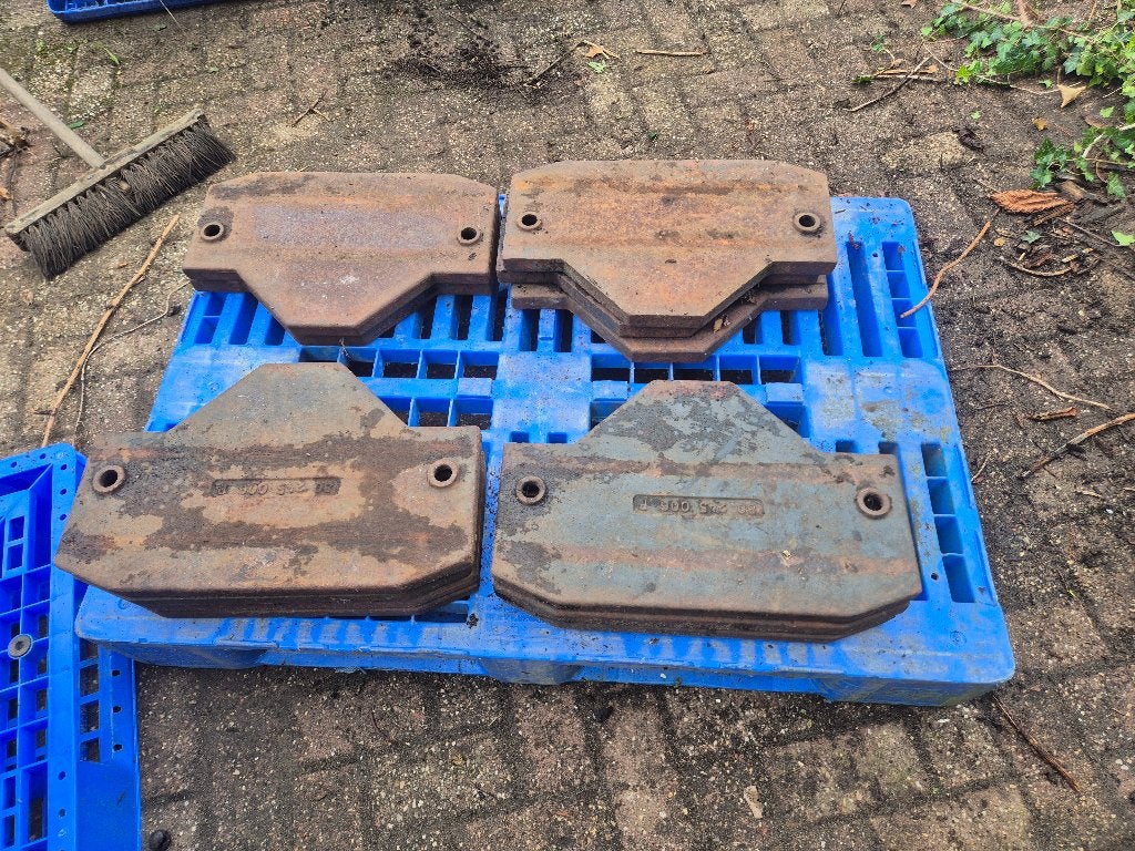 12x Frontgewicht 25kg voor tractor, Gebruikt, Voor, ., Ophalen of Verzenden