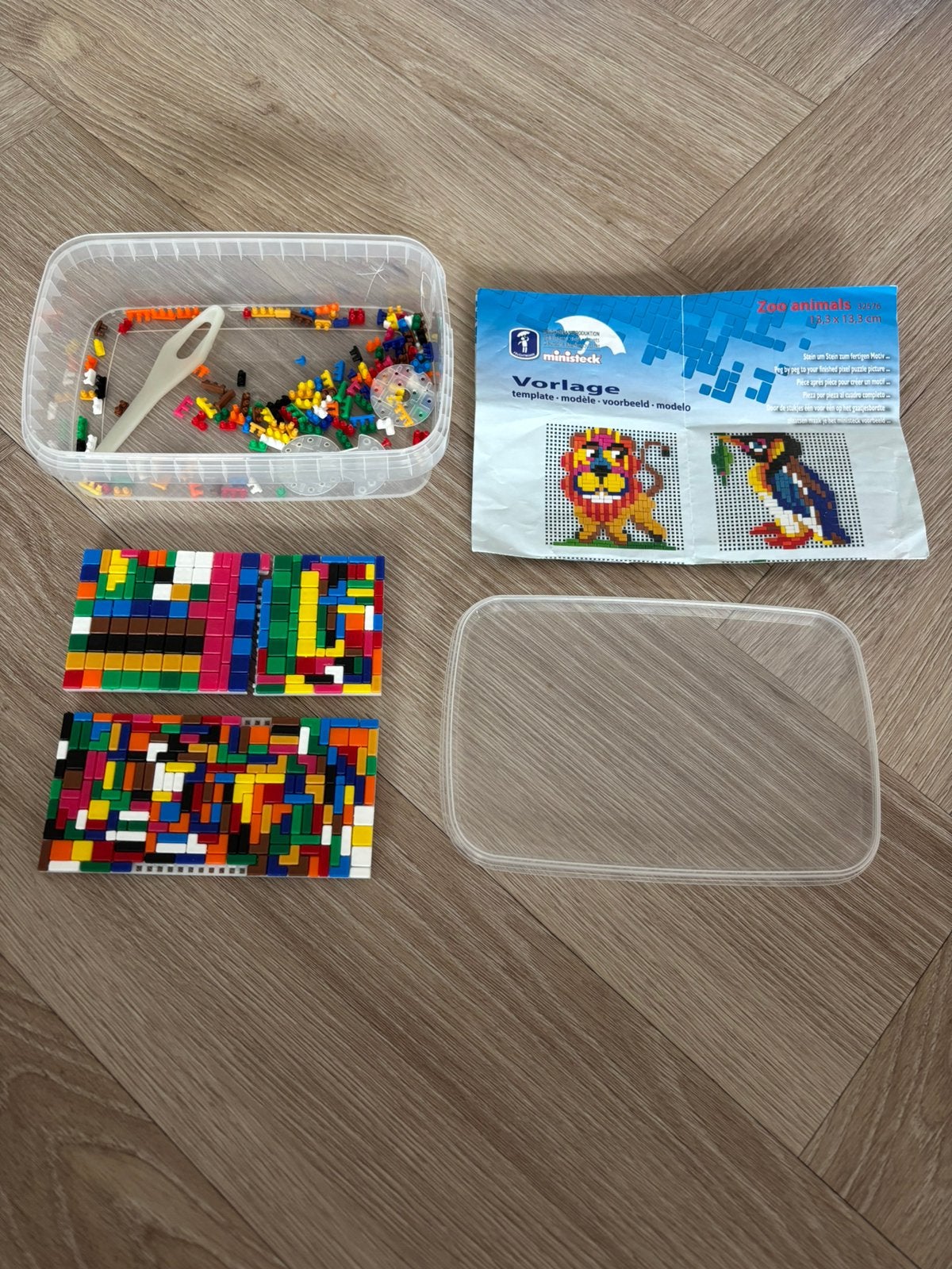 Ministeck 32576 dierentuin dieren, Ophalen, Zo goed als nieuw, Box-set