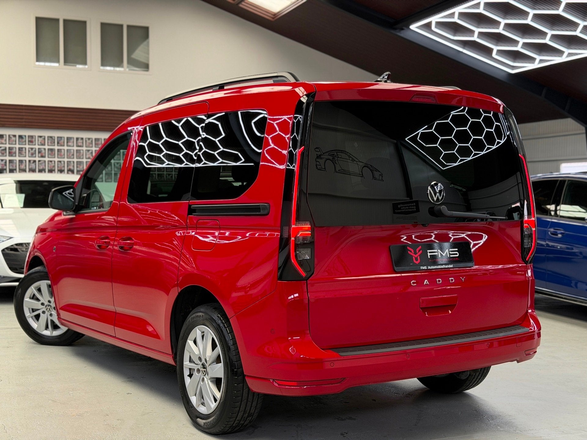 Volkswagen Caddy Combi 1.5 TSI Style 5p Camera Standkachel, Stof, Zwart, Met garantie (alle), 116 pk