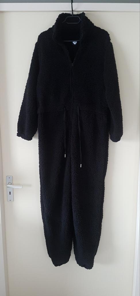 Teddy onesie zwart maat M, Verzenden, Nieuw, Maat 38/40 (M), Zwart