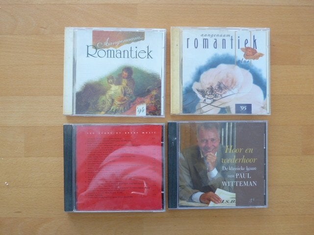 4 klassieke cd's Aangenaam Romantiek, Aangenaam, Cd's en Dvd's, Cd's | Klassiek, Ophalen of Verzenden, Romantiek, Gebruikt, Overige typen