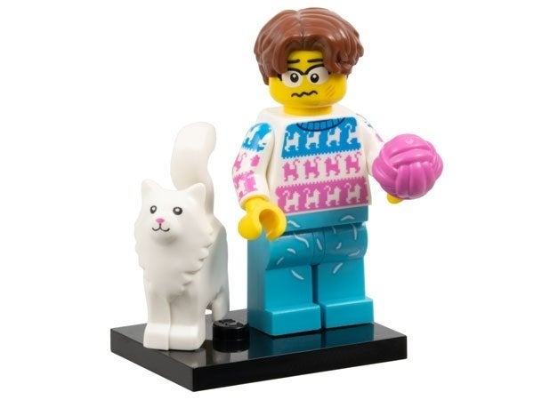 Lego Collectable Minifigures Series 27 Cat Lover col27-11 (N, Lego, Nieuw, Ophalen of Verzenden, Minifiguren serie