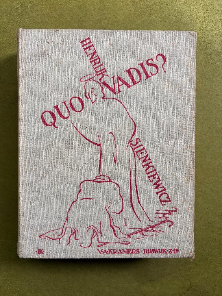 Quo Vadis? Een verhaal uit de tijd van Nero, Gelezen, Ophalen of Verzenden, Nederland, H. Sienkiewicz