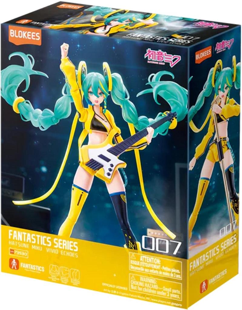 Blokees Miku Vivid Echoes modelbouw nieuw in doos, Ophalen of Verzenden, Nieuw, 1:50 of kleiner, Figuur of Figuren