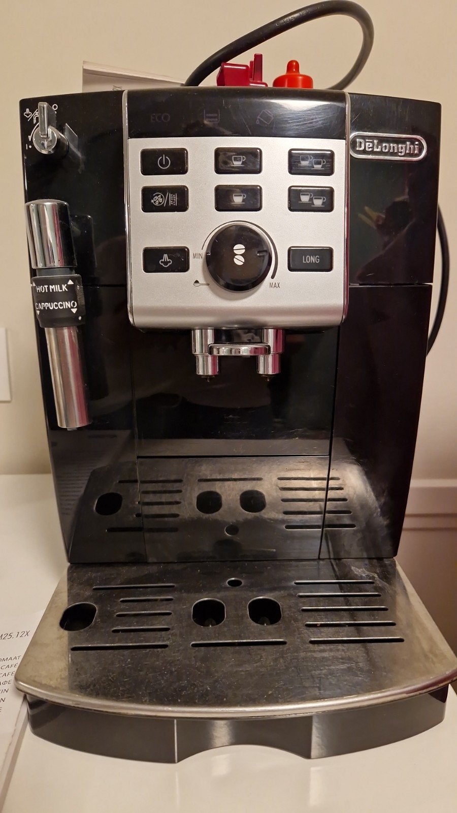Delonghi koffie bonen apparaat, Witgoed en Apparatuur, Koffiezetapparaten, Ophalen of Verzenden, Gebruikt, Koffiemachine