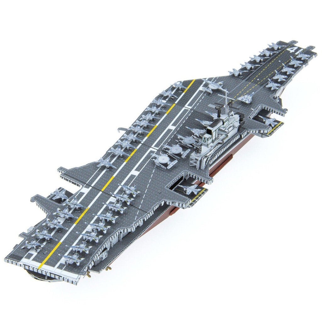 USS Midway 1:1410 - metalen vliegdekschip bouwpakket, Verzenden, Nieuw, 1:200 of kleiner, Overige merken
