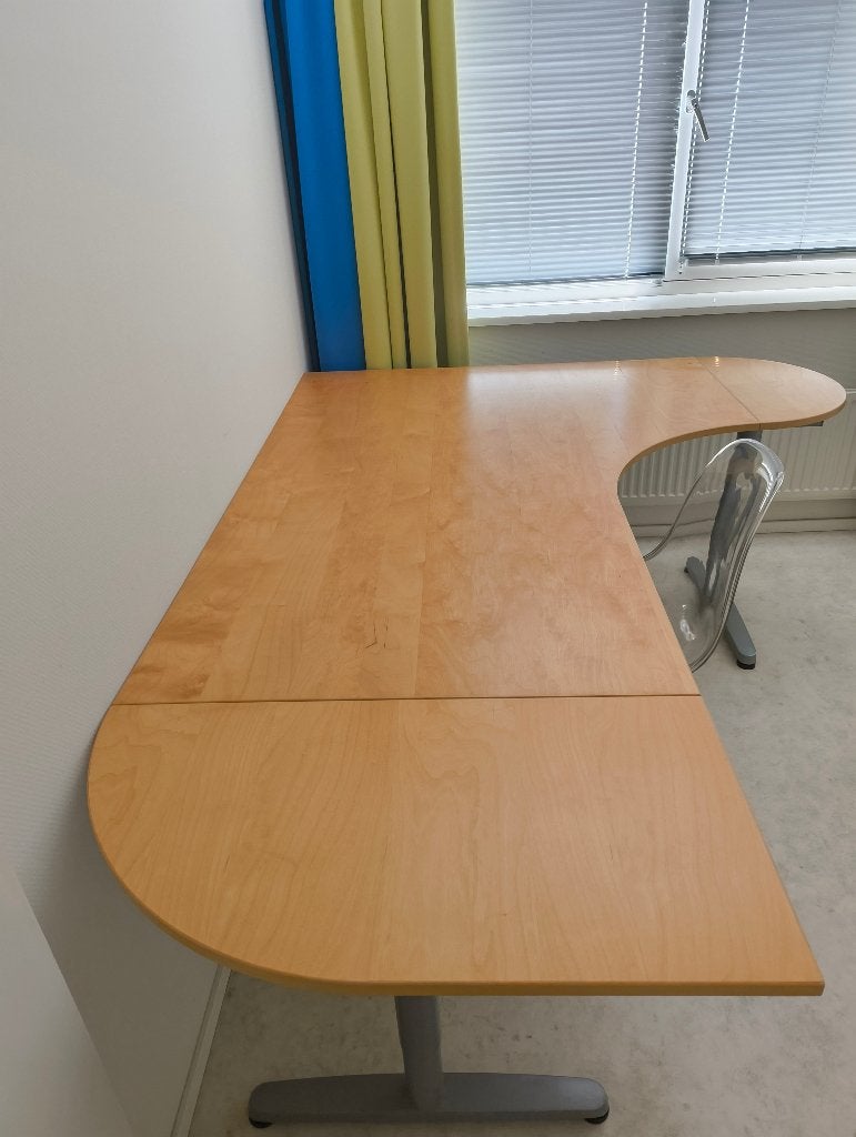 Bureau, Huis en Inrichting, Bureaus, Ophalen, Gebruikt, In hoogte verstelbaar, Scandinavisch