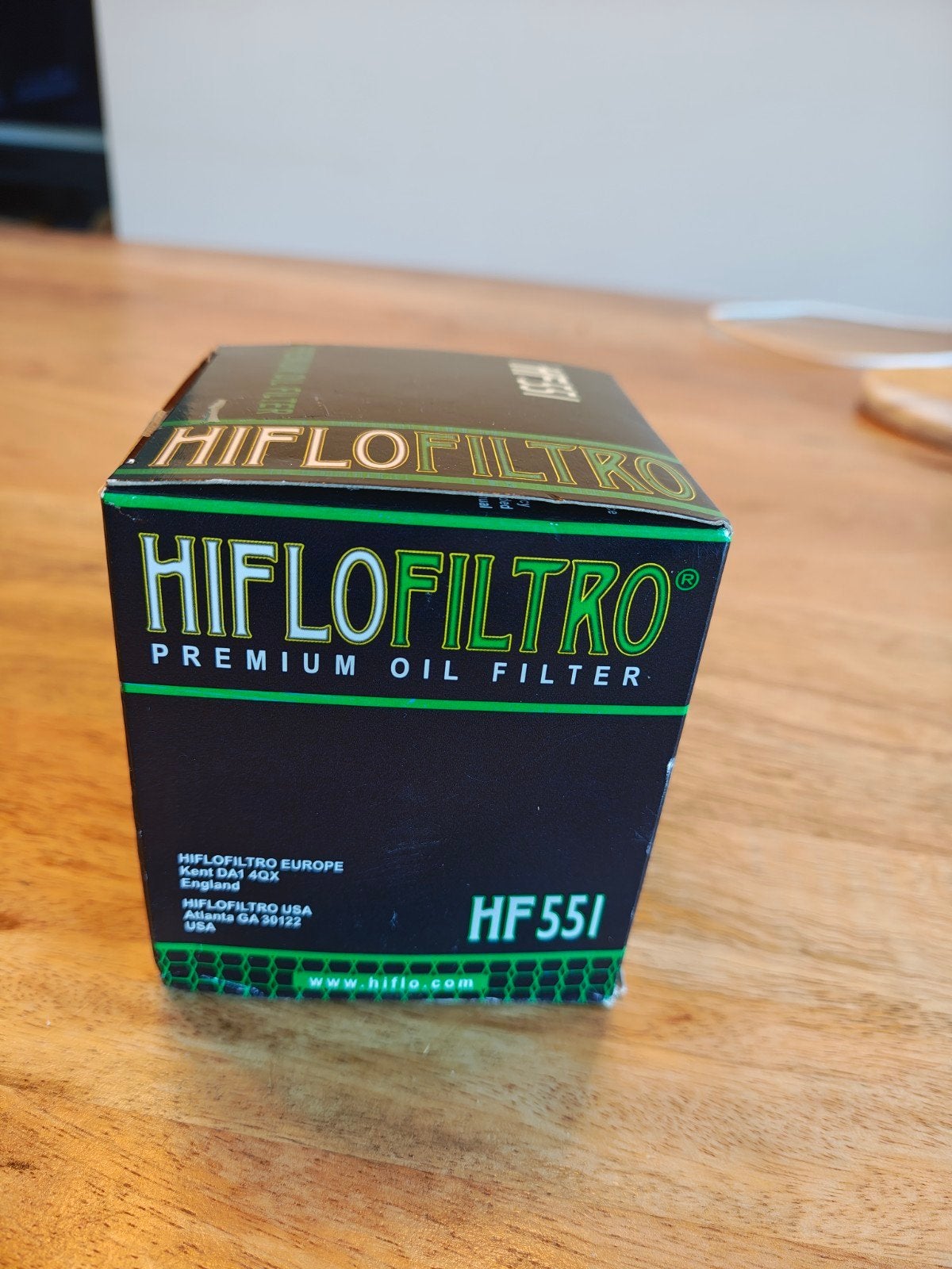 Hiflo HF551 Oliefilter oa Moto guzzi, Motoren, Ophalen of Verzenden, Nieuw
