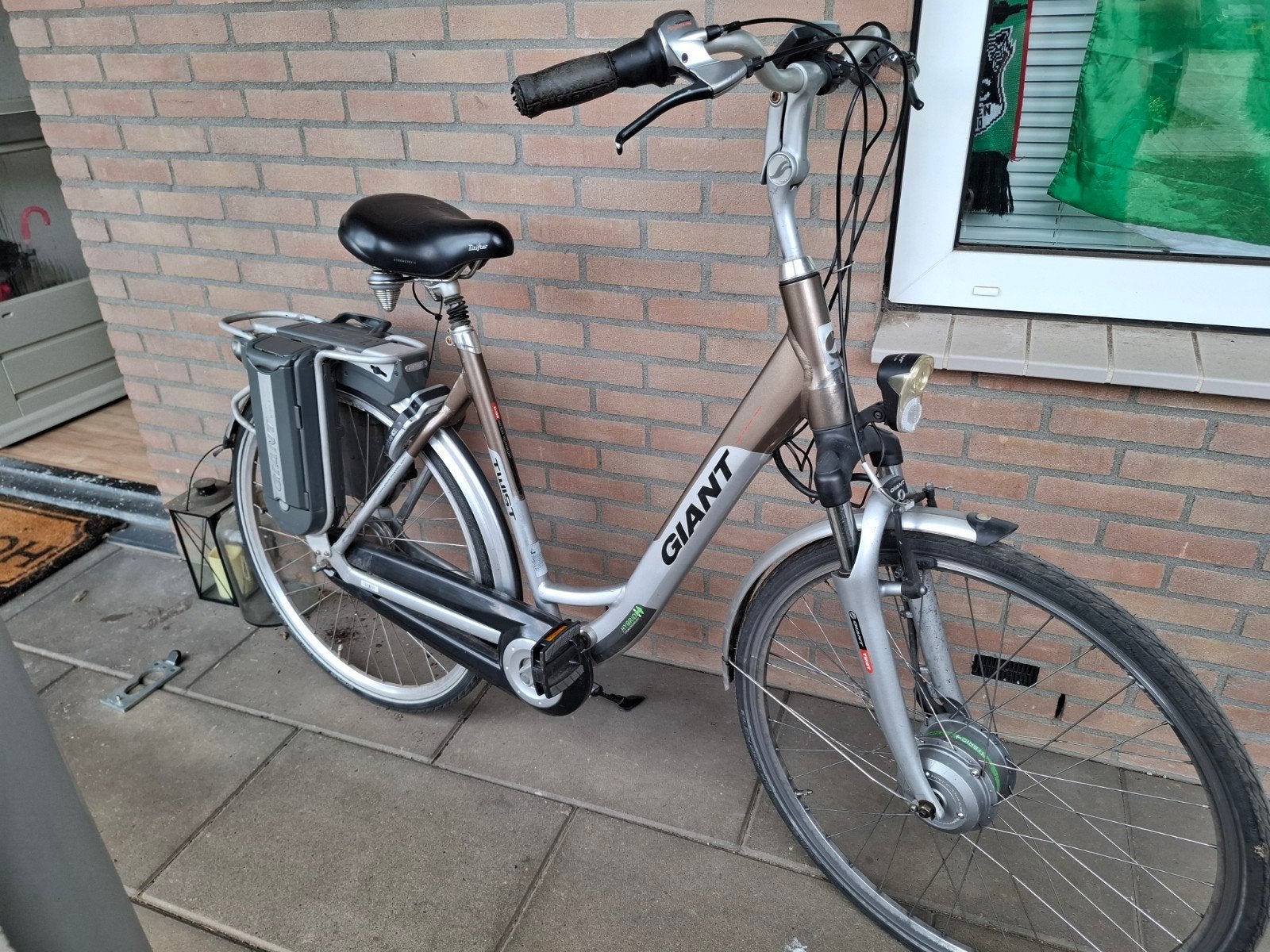 Giant elektrische fiets - Gebruikt, 51 tot 55 cm, Ophalen, Gebruikt, Minder dan 30 km per accu