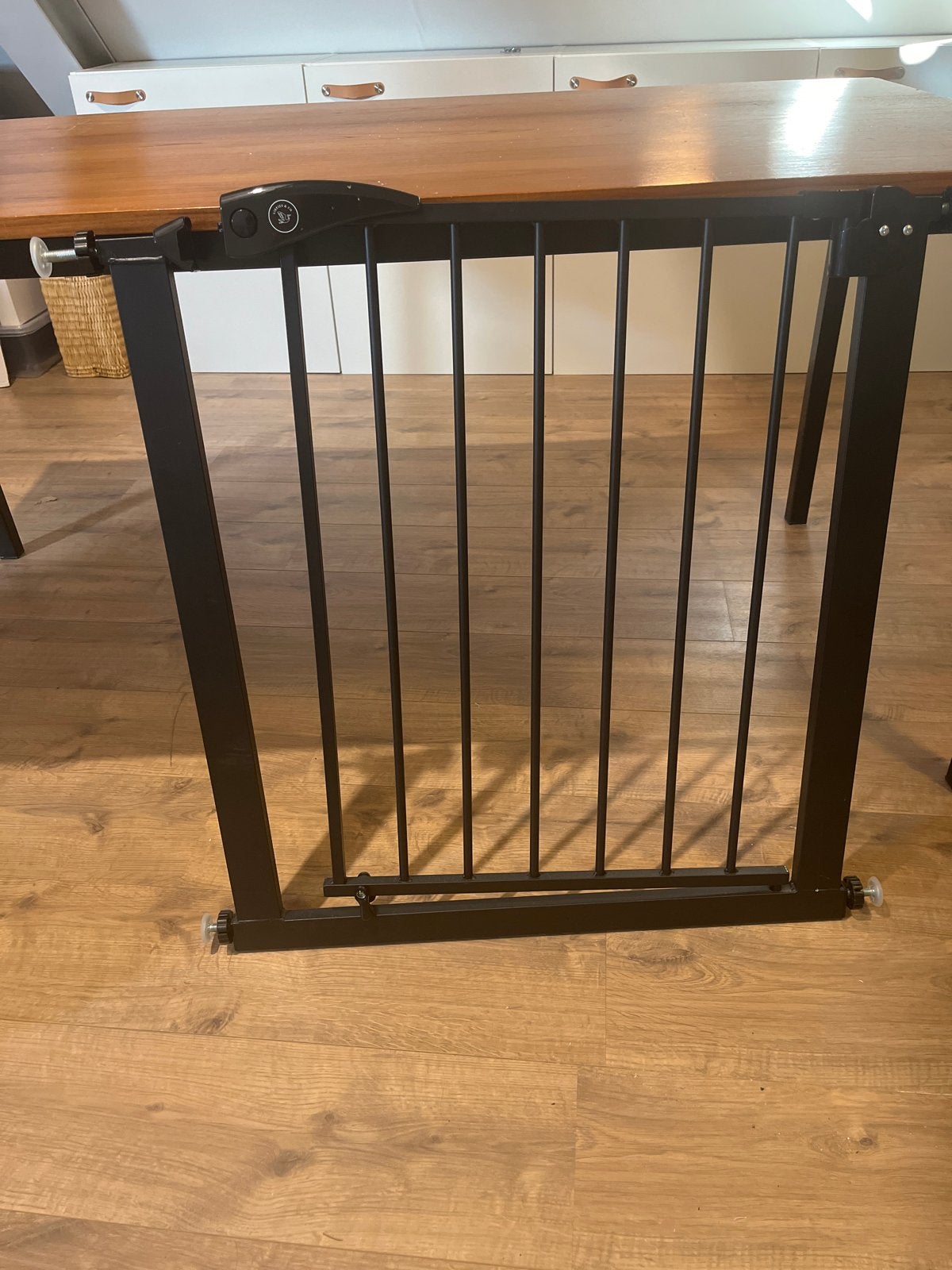 Zwart metalen klemhekje voor kinderen, Ophalen, Gebruikt, Klemhekje, Metaal of IJzer