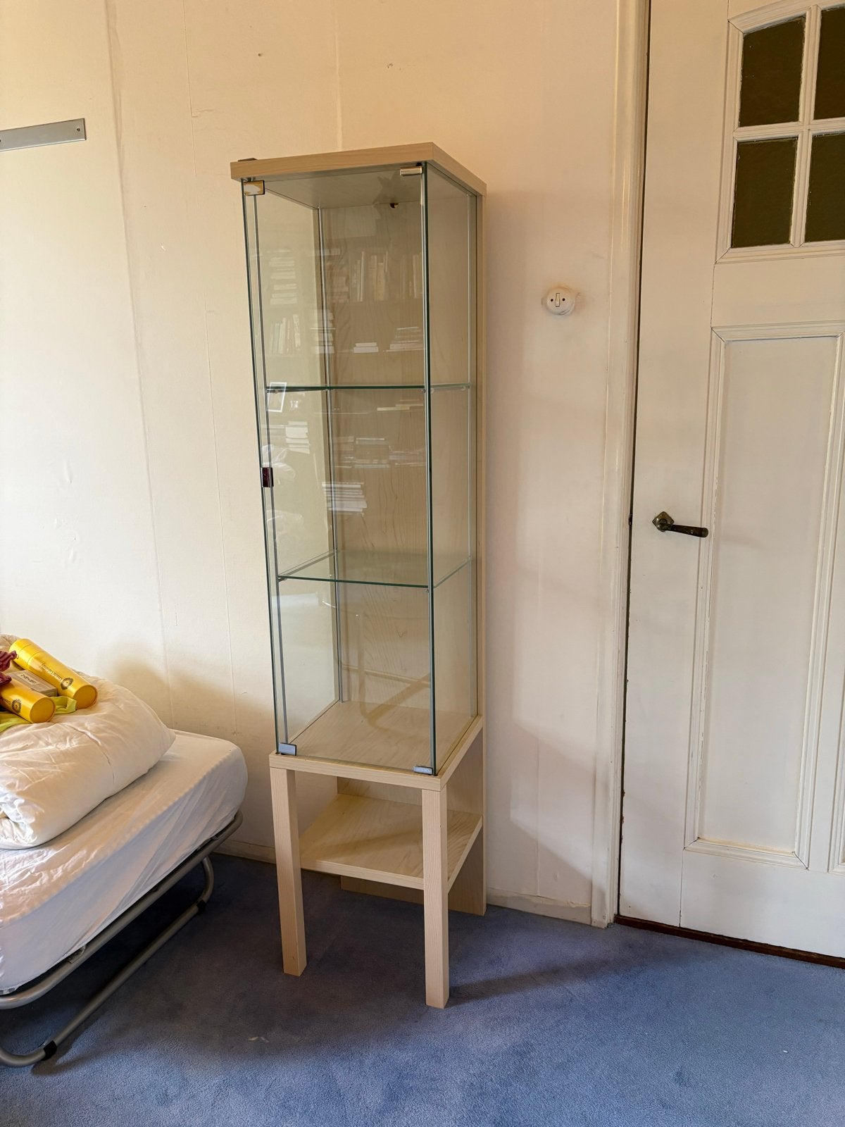 IKEA Vitrinekast - 175x40x38 cm, Ophalen, Minder dan 50 cm, Gebruikt, Glas