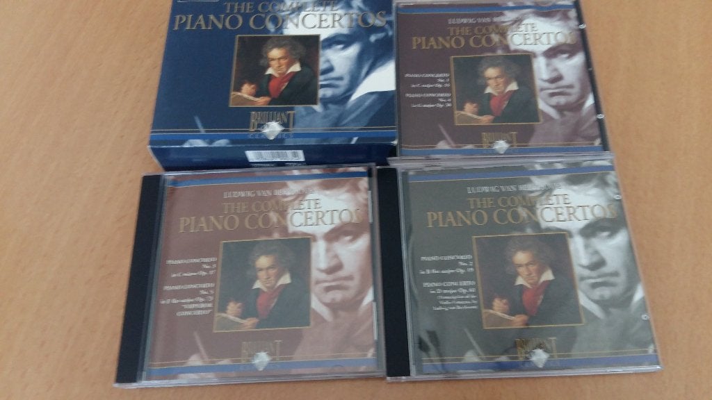 Beethoven: The Complete Piano Concertos 3 cd box, Cd's en Dvd's, Cd's | Klassiek, Ophalen, Classicisme, Gebruikt, Overige typen