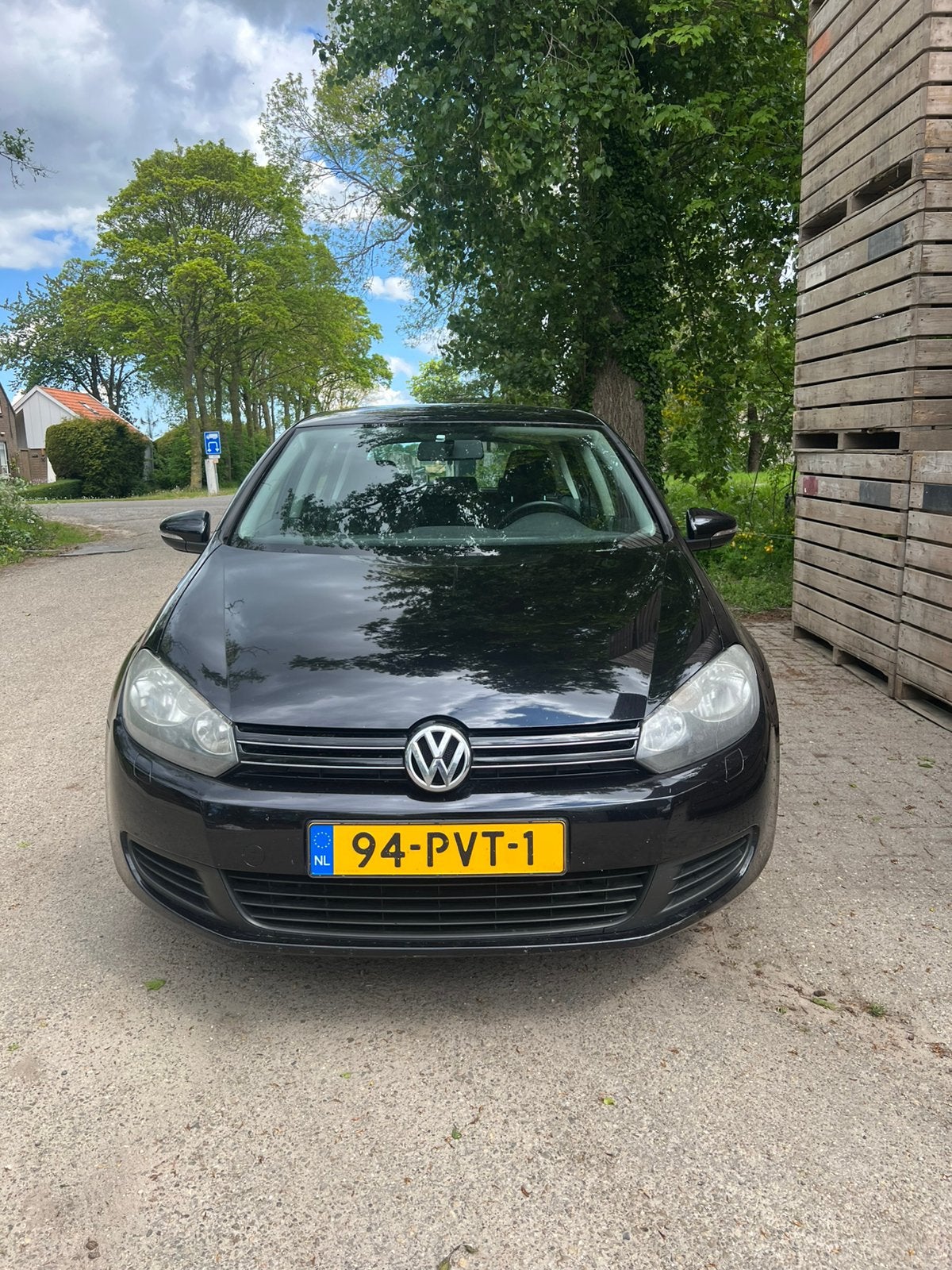 Volkswagen Golf 1.6 TDI 77KW 5D 2011 Zwart, Ophalen, Zo goed als nieuw
