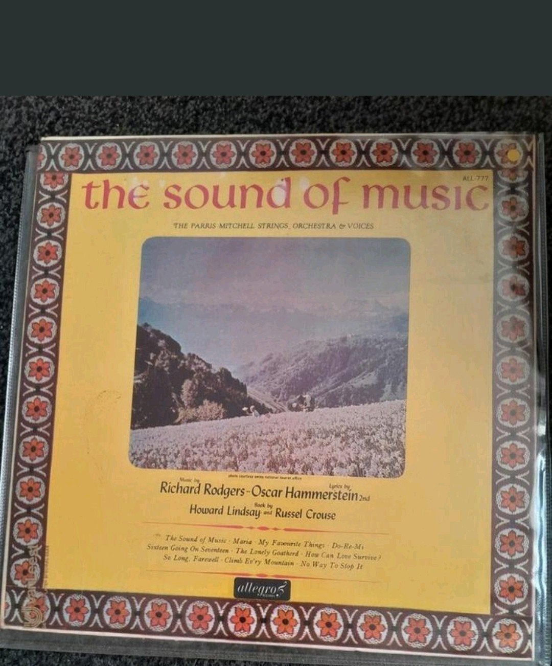 The Sound of music lp, Ophalen of Verzenden, Gebruikt, 12 inch