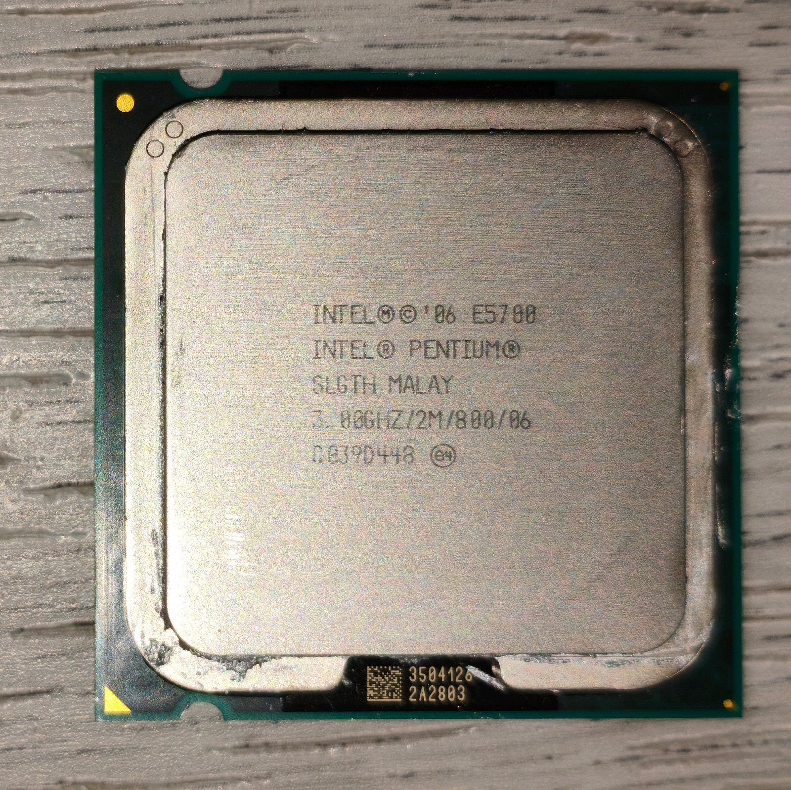 Intel Pentium E5700 Dual Core Processor 3.00GHz, Computers en Software, Processors, Gebruikt, 2-core, 3 tot 4 Ghz, Ophalen of Verzenden