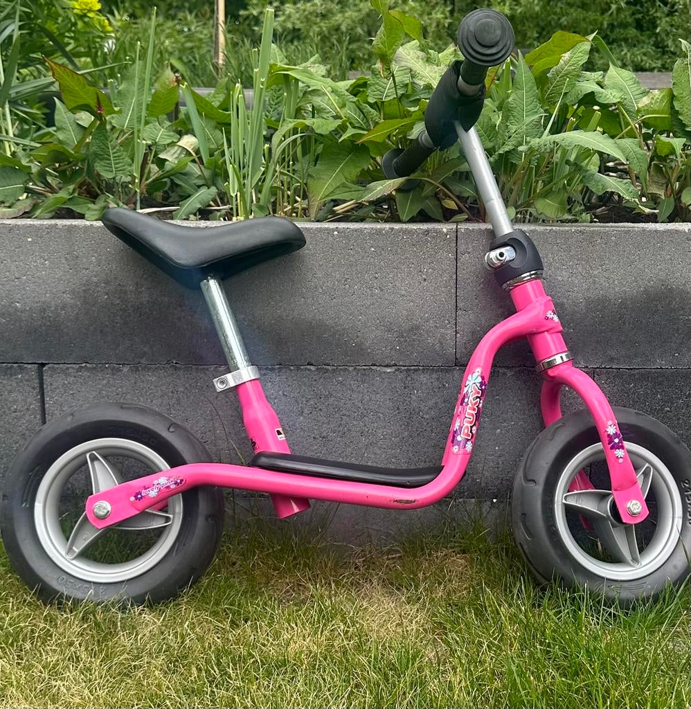 Roze puky loopfiets, Ophalen of Verzenden, Zo goed als nieuw, Loopfiets