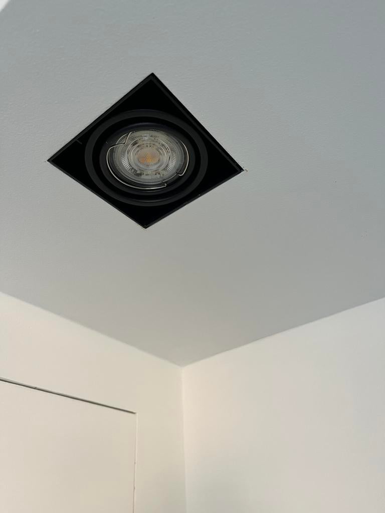 Instucbare spot, Ophalen of Verzenden, Zo goed als nieuw, Metaal of Aluminium, Inbouw