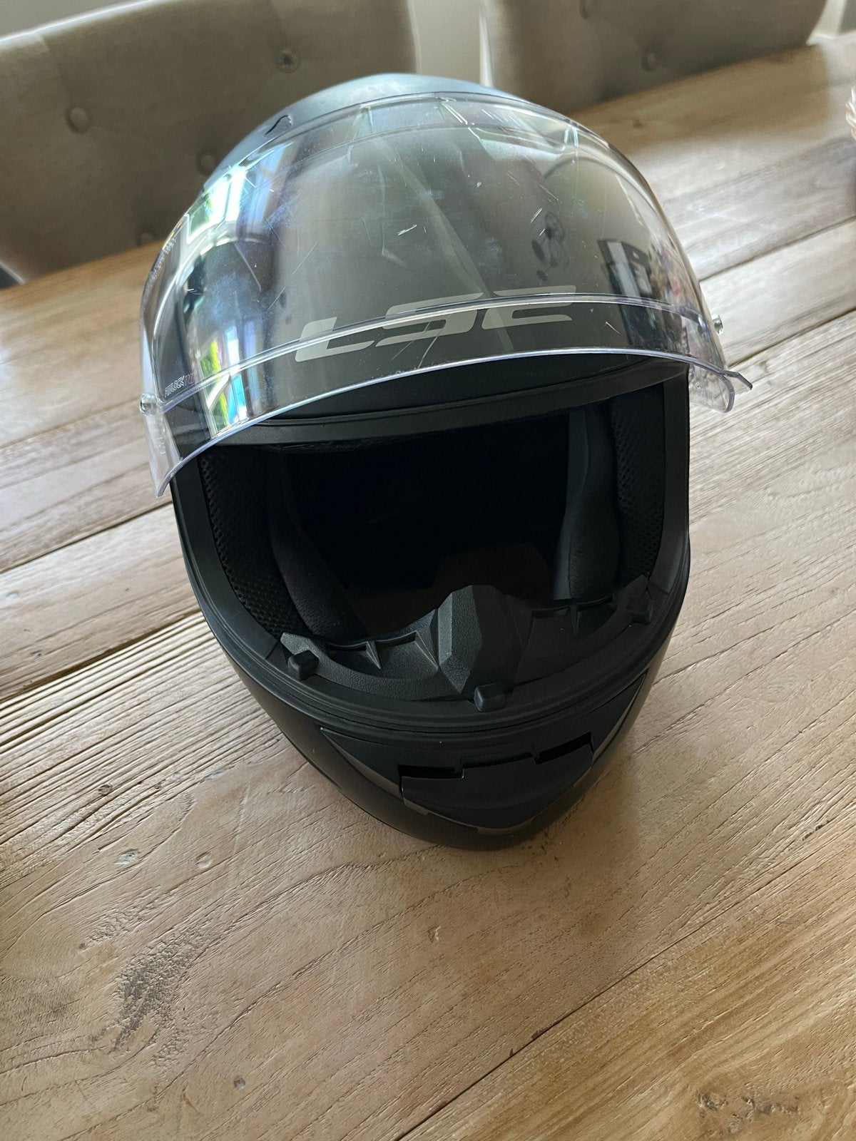 LS2 integraalhelm, Fietsen en Brommers, Ophalen, Gebruikt, Medium