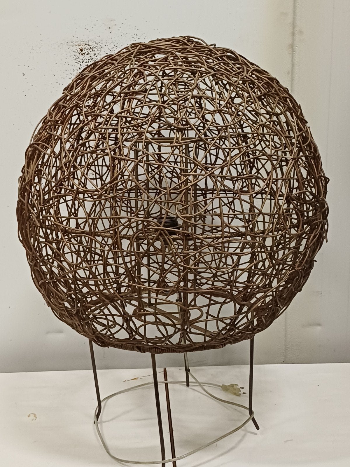 Zeer grote Rietenbollamp., Ophalen, Zo goed als nieuw