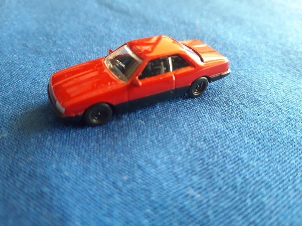 Nissan Skyline GT-R rood - Kyosho schaal 1:100 -     UNIEK !, Ophalen of Verzenden, Zo goed als nieuw, Auto