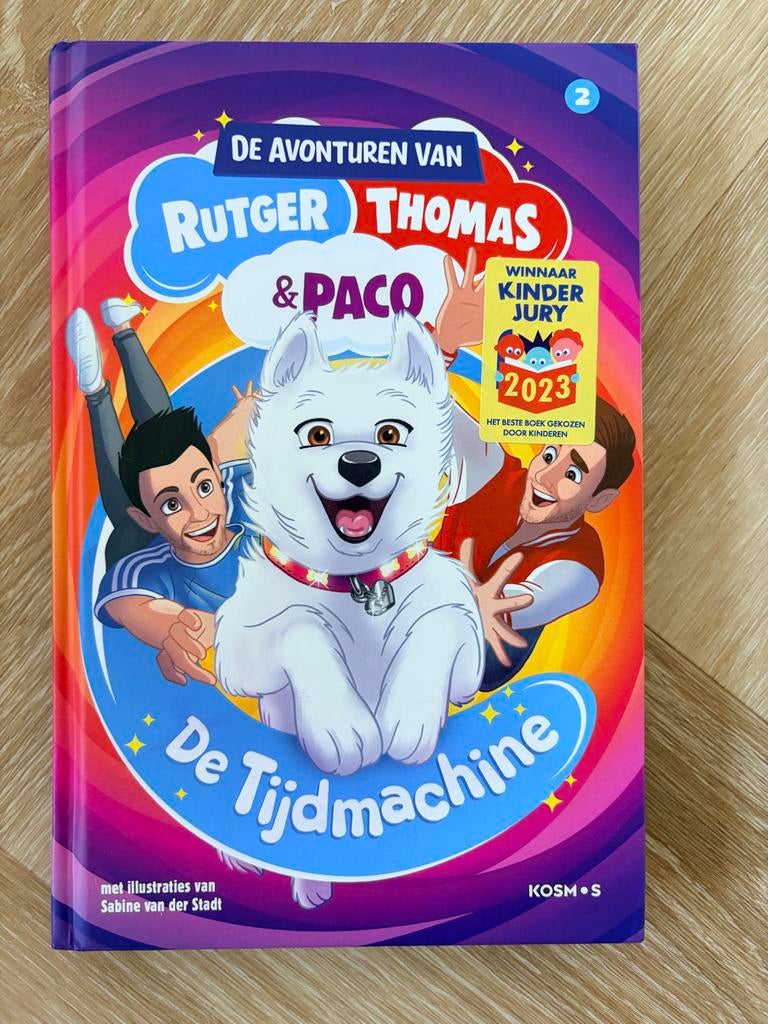 De Avonturen van Rutger, Thomas & Paco: De Tijdmachine, Ophalen of Verzenden, Zo goed als nieuw, Fictie algemeen