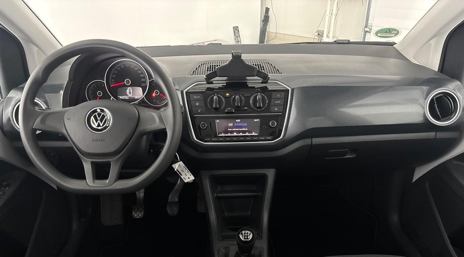 Volkswagen Up! 1.0 | ALL-IN PRIJS | CAMERA | CRUISE | STOELV, Auto's, Volkswagen, Stof, Gebruikt, 4 stoelen, Bedrijf