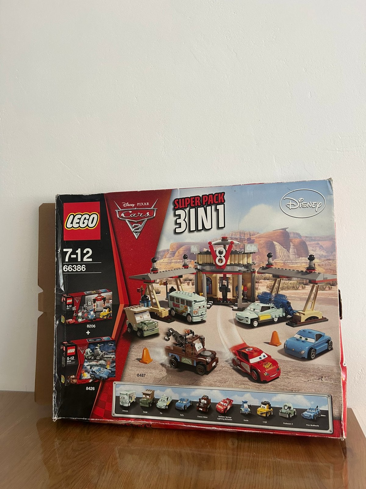 LEGO Cars 2 Super Pack 3 in 1 (66386), Gebruikt, Overige thema's, Lego, Ophalen of Verzenden