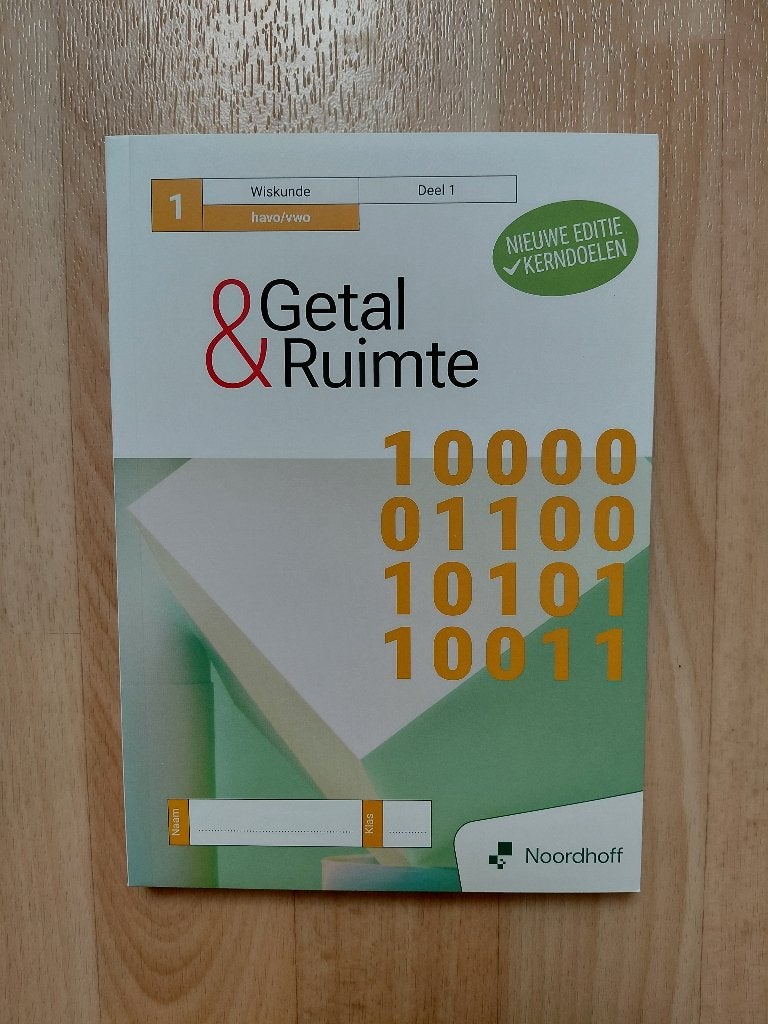 Getal & Ruimte havo/vwo klas 1, Boeken, Schoolboeken, VWO, Nieuw, Ophalen of Verzenden, Wiskunde B