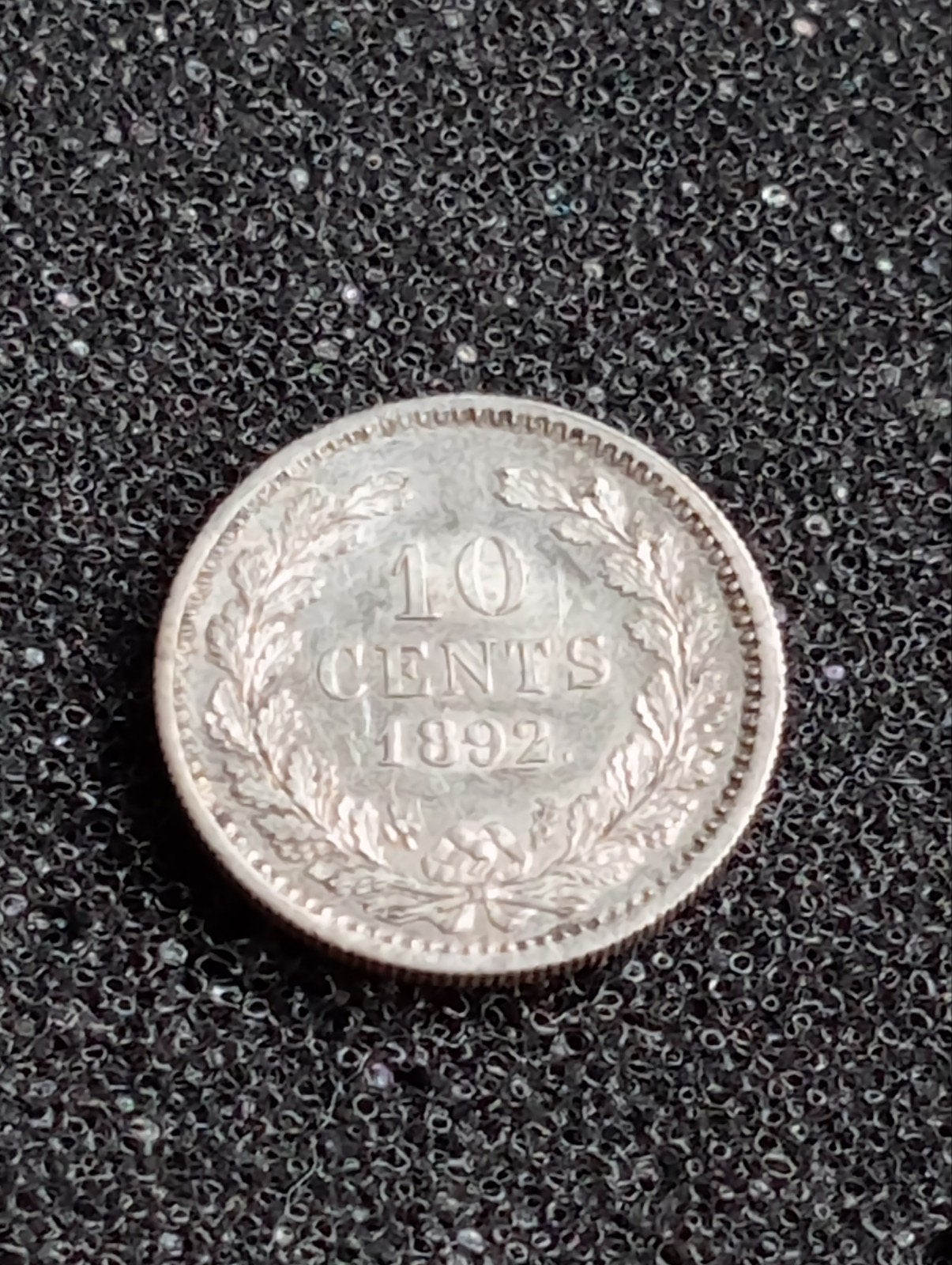 10 Cent 1892 Kwaliteit, Postzegels en Munten, Zilver, Ophalen of Verzenden, 10 cent, Koningin Wilhelmina