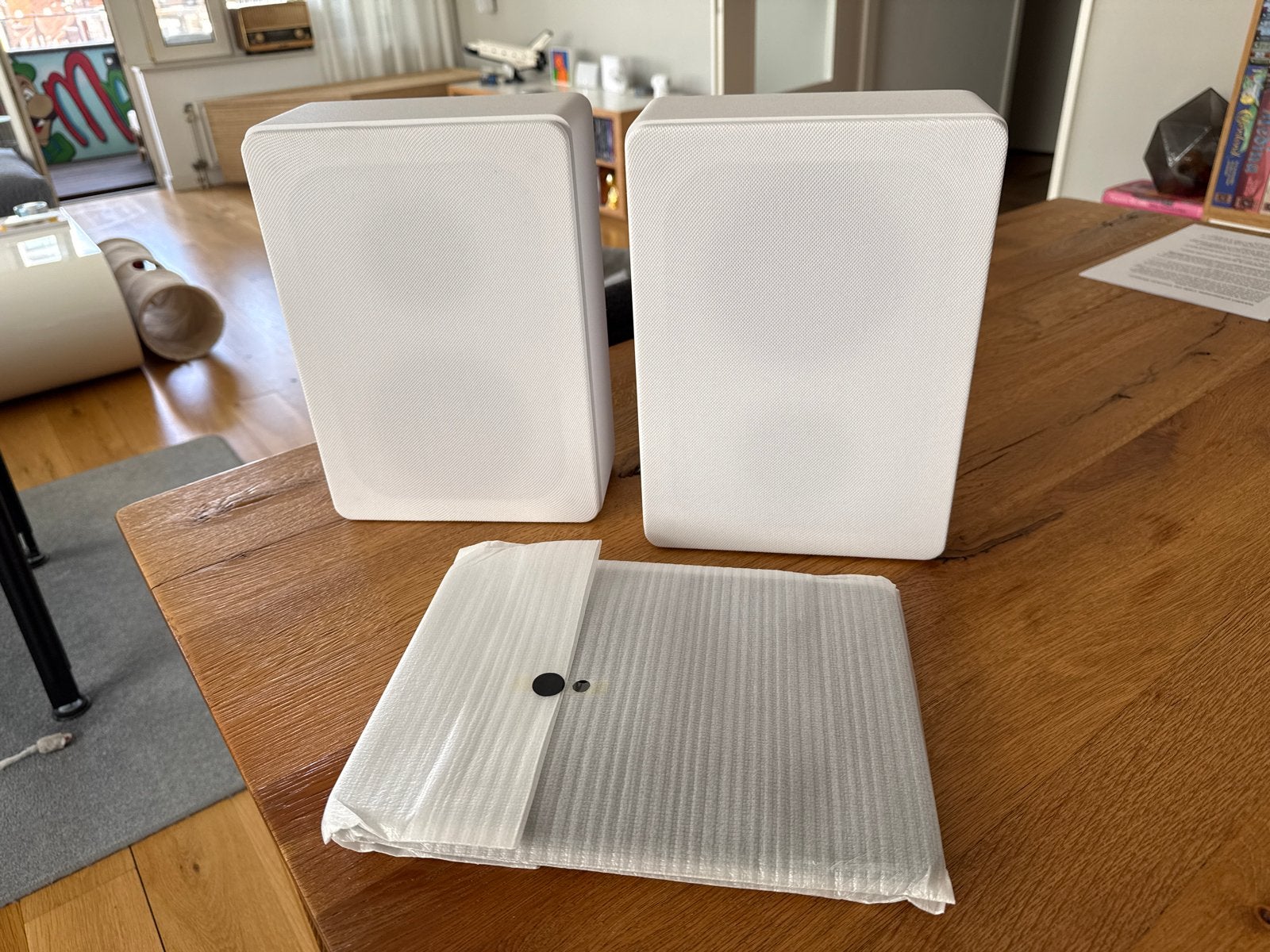 Argon Audio ALTO4WALL Passieve Boekenplank Speakers Wit, Overige merken, Ophalen of Verzenden, Zo goed als nieuw, Minder dan 60 watt
