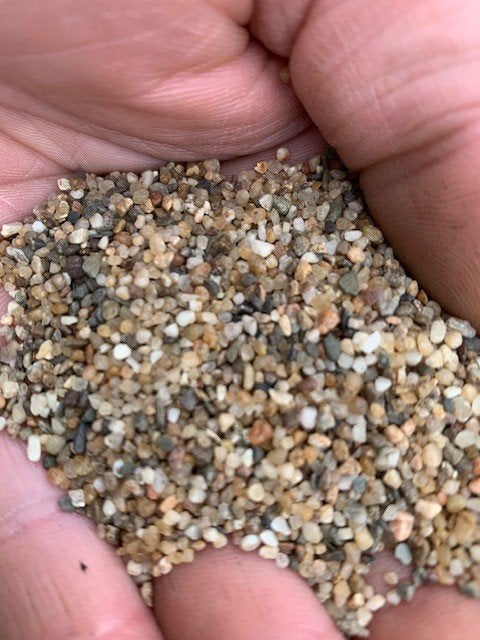 Grind voor Aquarium of vijver, Ophalen, Gebruikt