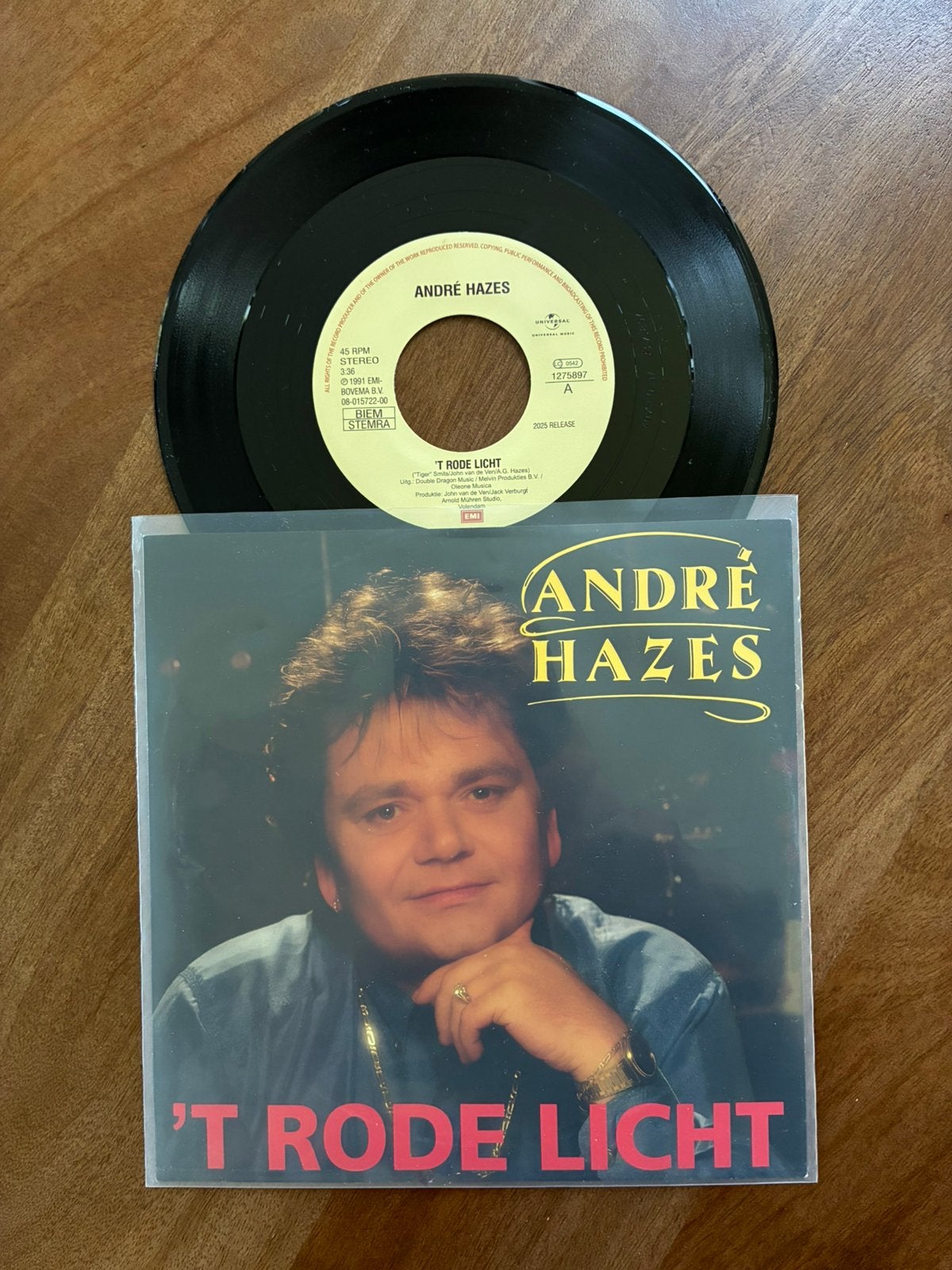 André Hazes - ‘t rode licht, Ophalen of Verzenden