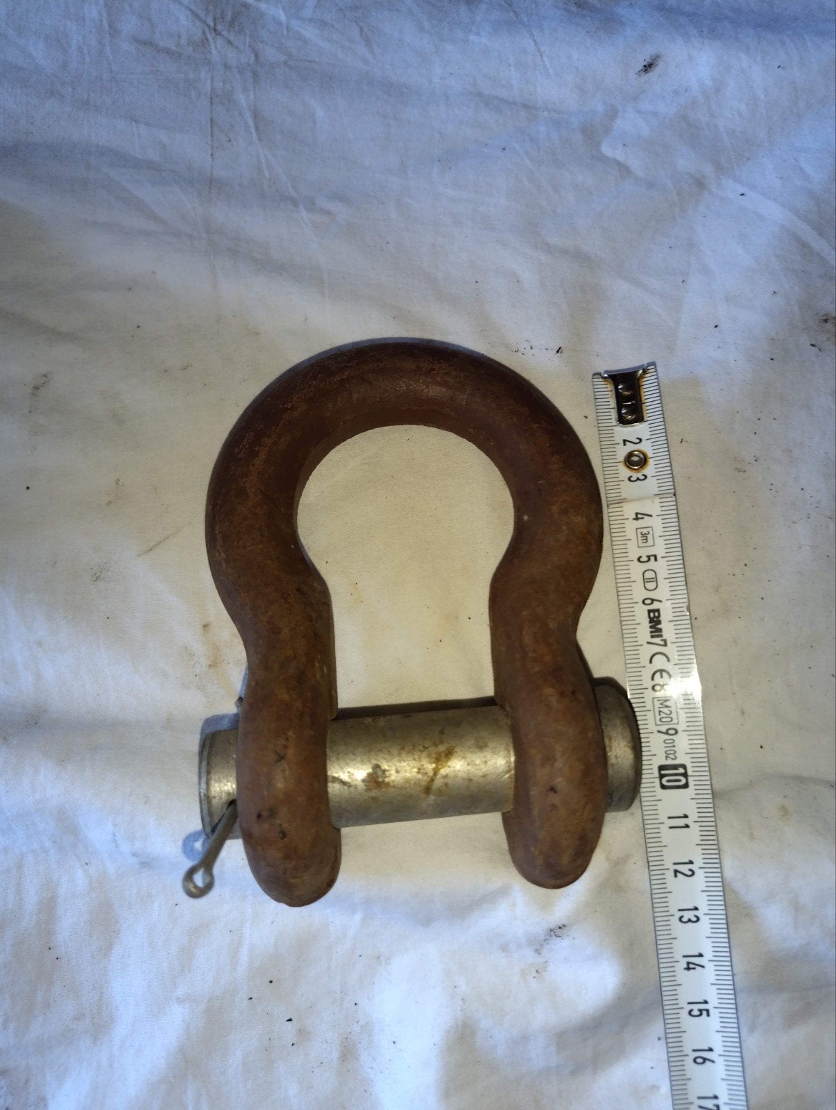 Diverse complete militaire sleepbeugels-ogen / Shackle pins, Ophalen of Verzenden, Landmacht, Nederland, Overige typen