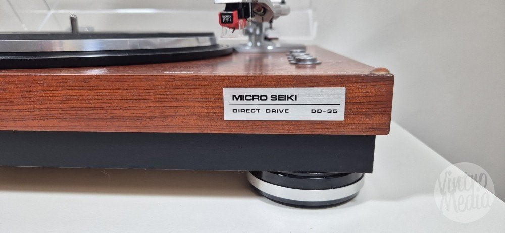 Micro Seiki DD-35 Platenspeler | Direct-Drive | Nagaoka, Audio, Tv en Foto, Ophalen of Verzenden, Refurbished, Platenspeler, Overige merken