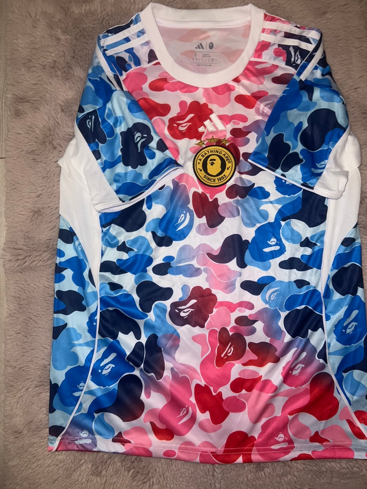 Bape jersey, Ophalen of Verzenden, Zo goed als nieuw, Overige sporten, Shirt