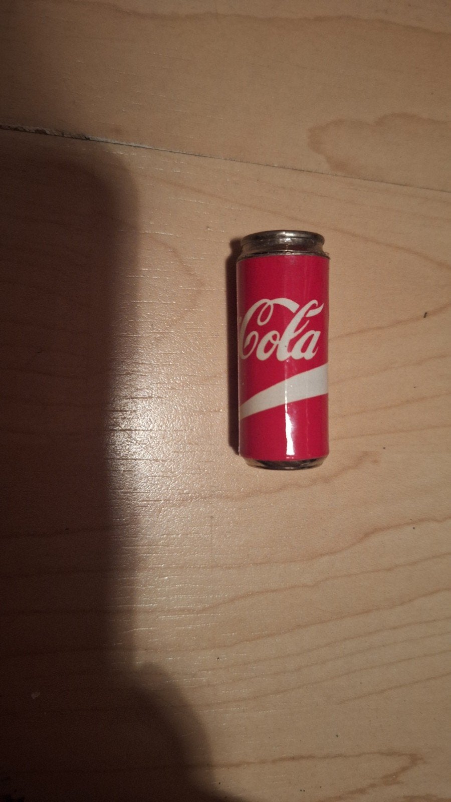 Coca-Cola aansteker in blikjesvorm, Ophalen, Gebruikt, Aansteker